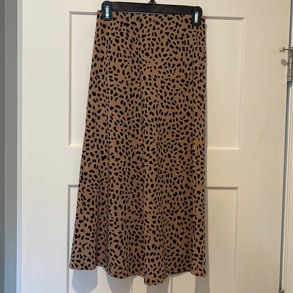 Sanctuary - Leopard midi skirt